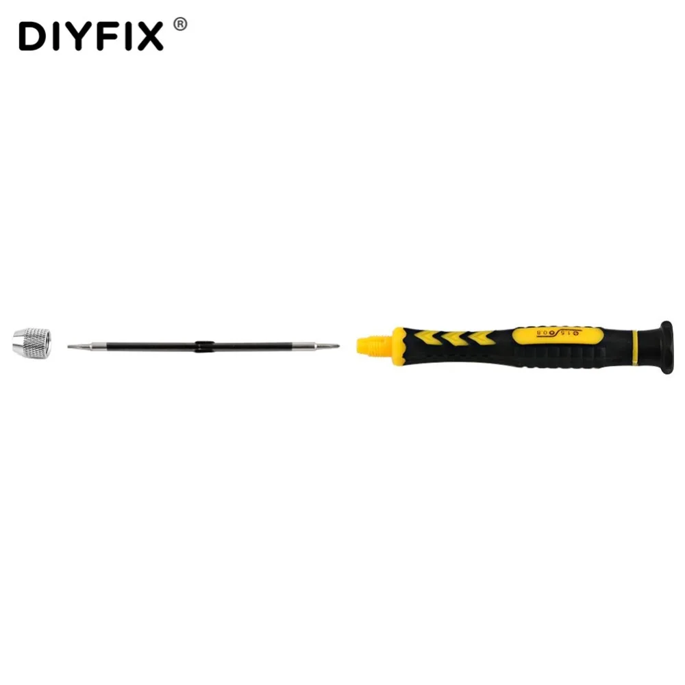 1 шт. Прецизионная отвертка DIYFIX с двойной головкой для ремонта iPhone инструменты 0 8