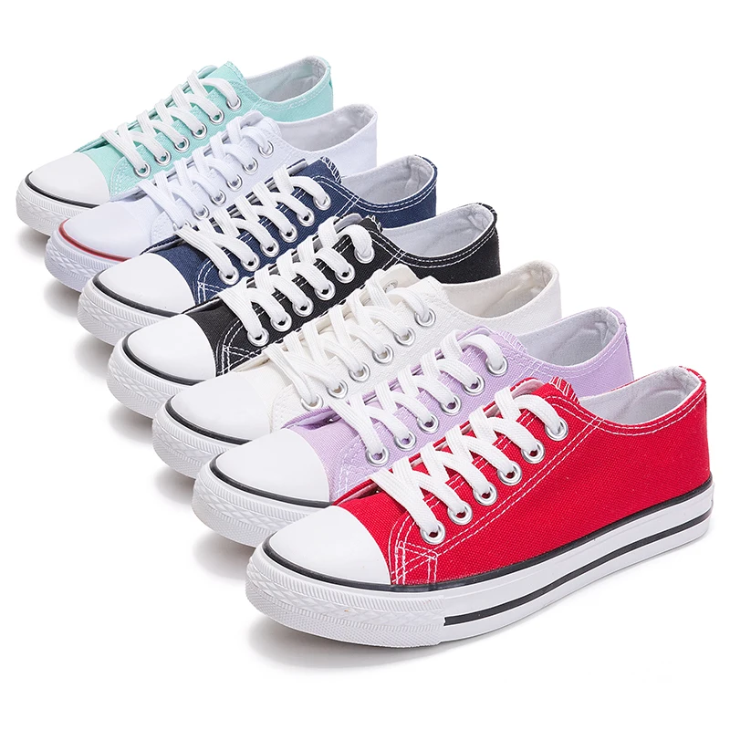 Мужские парусиновые кроссовки VESONAL классические из Вулканизированной Ткани с