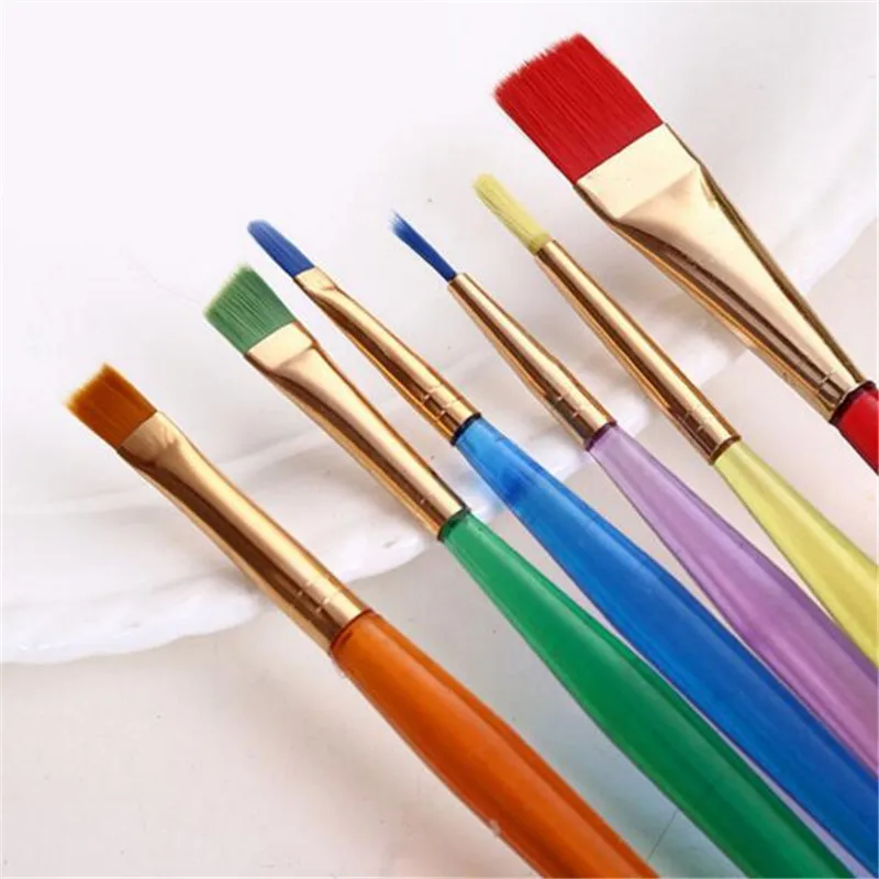 

Children's creativity toys play brush pen learning tool 6Pcs/set colorful brush drawing pens painting tool set for kids