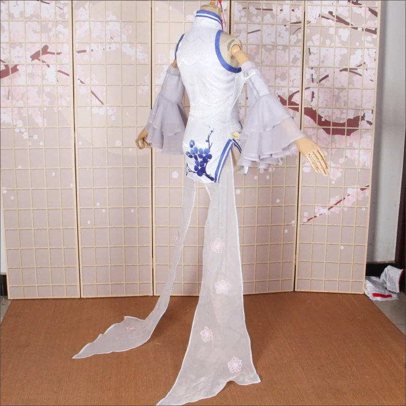 Пользовательский размер Azur LAN Yat Sen cheongsam китайское сексуальное платье Косплей