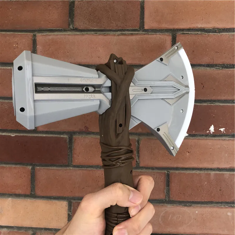 Thor Stormbreaker топор молоток звук флэш-светильник детские игрушки оружие кино ролевые игры Косплей Тор громовой Молот 31 см