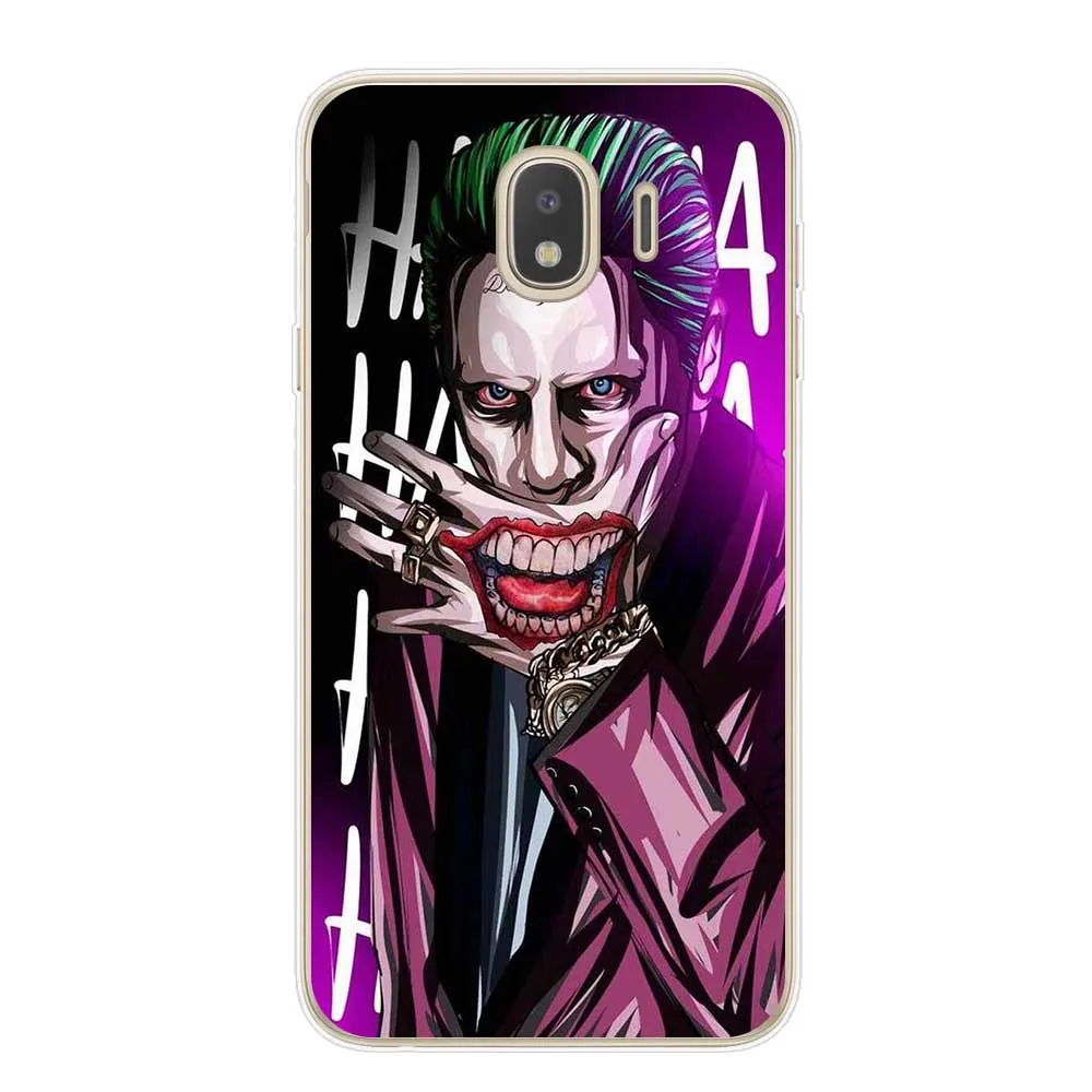 Marvel DC Comics Iron Man Spider-Man joker Batman Cover Phone Case for Samsung J3 J5 J7 16 J4 J6 Plus Note 8 9 10 Pro