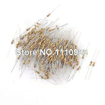 

1/4W 100K Ohm 5% 4-Band Metal Film Resistors 500pcs