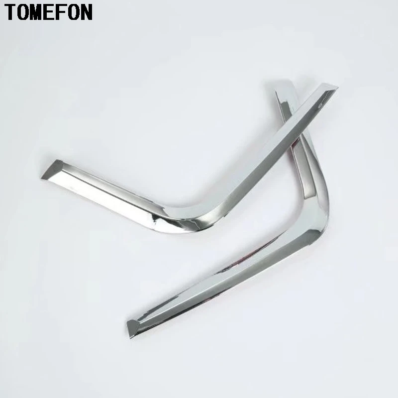 TOMEFON ABS хром внешняя Передняя противотумансветильник фара крышка для век отделка