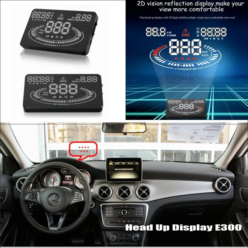 Car Head-up Display For Mercedes Benz GL/GLA Class X164/X666/X156 Vehicle HUD Head Up Virsual Display Electronic Accessories