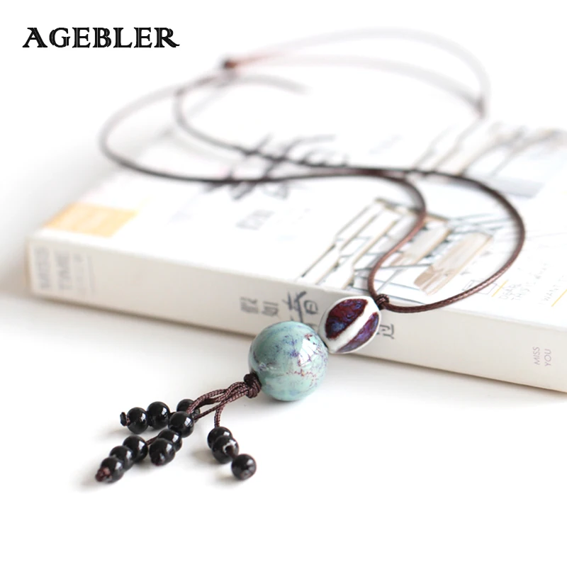 2017 модное ожерелье-чокер женское керамическое ожерелье ручной работы в стиле