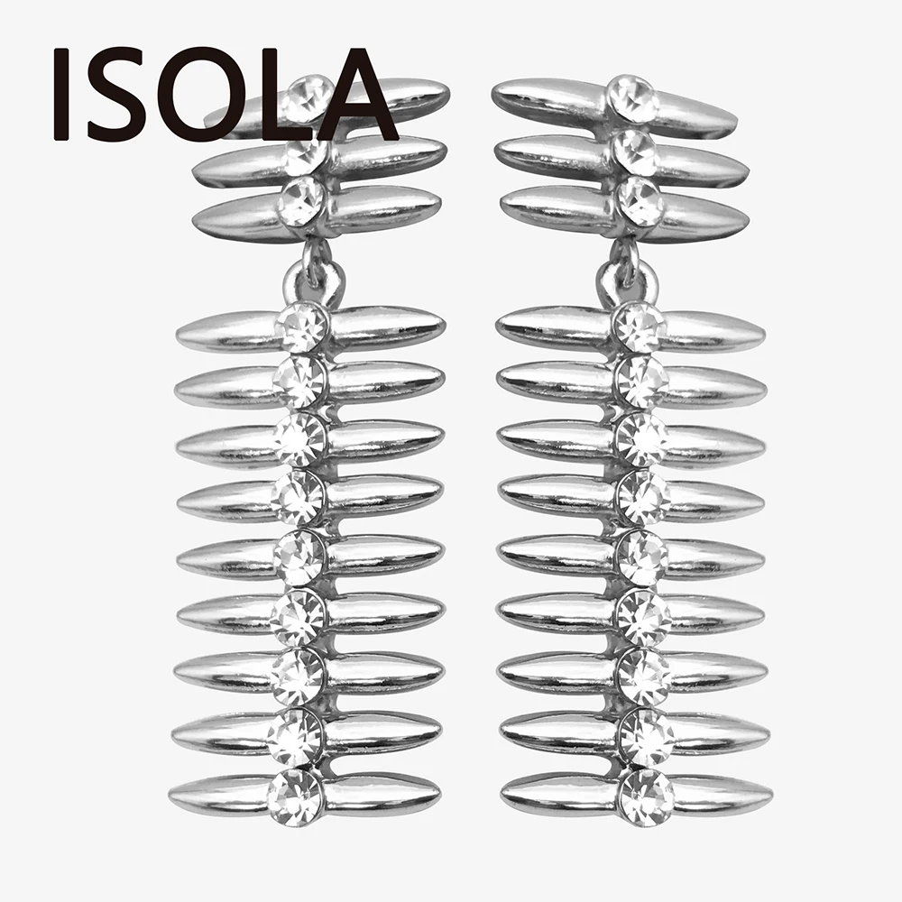 ISOLA модные фантастические очаровательные параллельные сложенные листья со