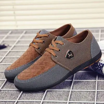 Men Vulcanize Shoes 2021 NEW Canvas Breathable Man Casual Designer Sneakers Loafers Slip-on Male |