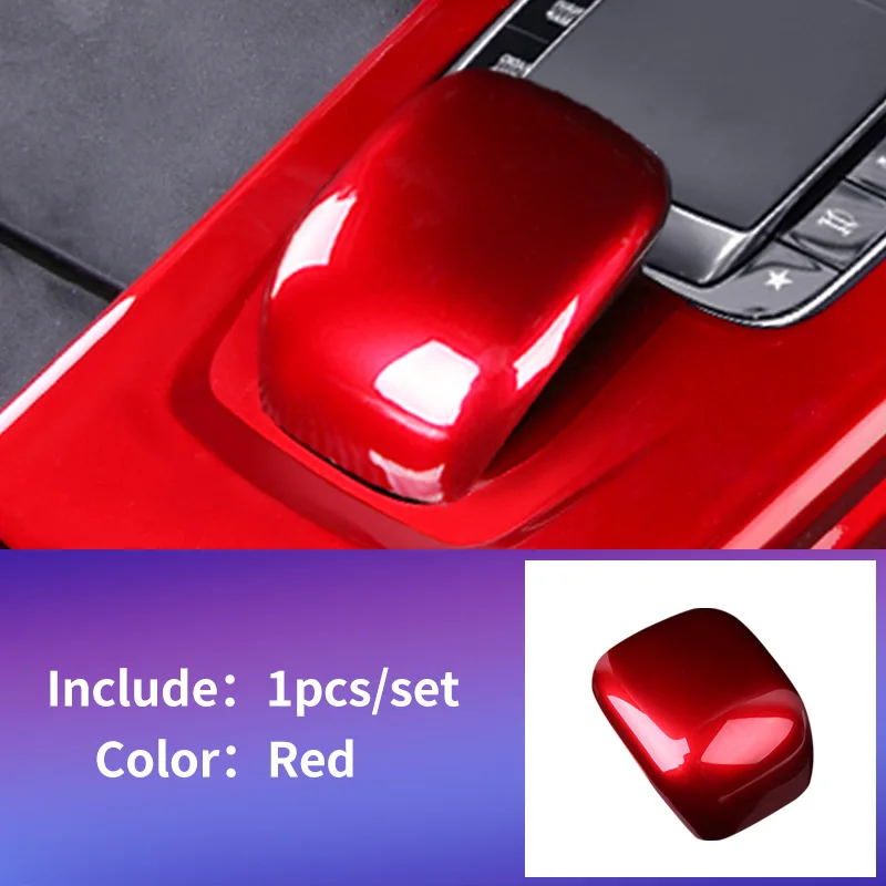 gloss red 1pcs Подлокотник элемент облицовки корпуса для Mercedes w177 amg/classe a Mercedes класса a w177 clase планки/a180 Mercedes a класса w177 аксессуары - Название цвета: gloss red 1pcs