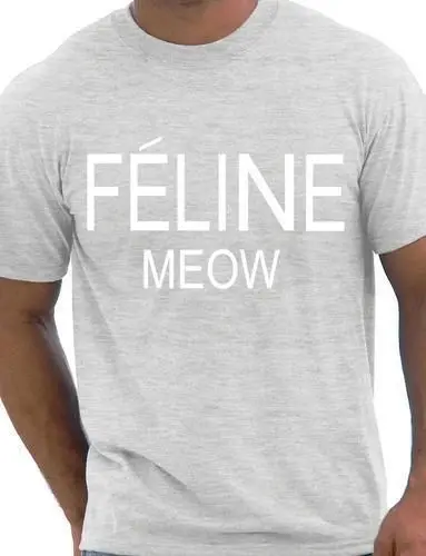 Футболка унисекс Feline Meow в подарок большой размер и Colors A633|t-shirt|t-shirt t-shirtt-shirt unisex |