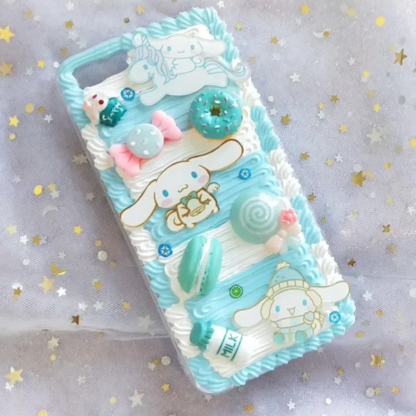 Чехол для iphone X/XS Max чехол телефона 3D Cinnamoroll 8 7 6 6s plus XR ручная работа кремовый