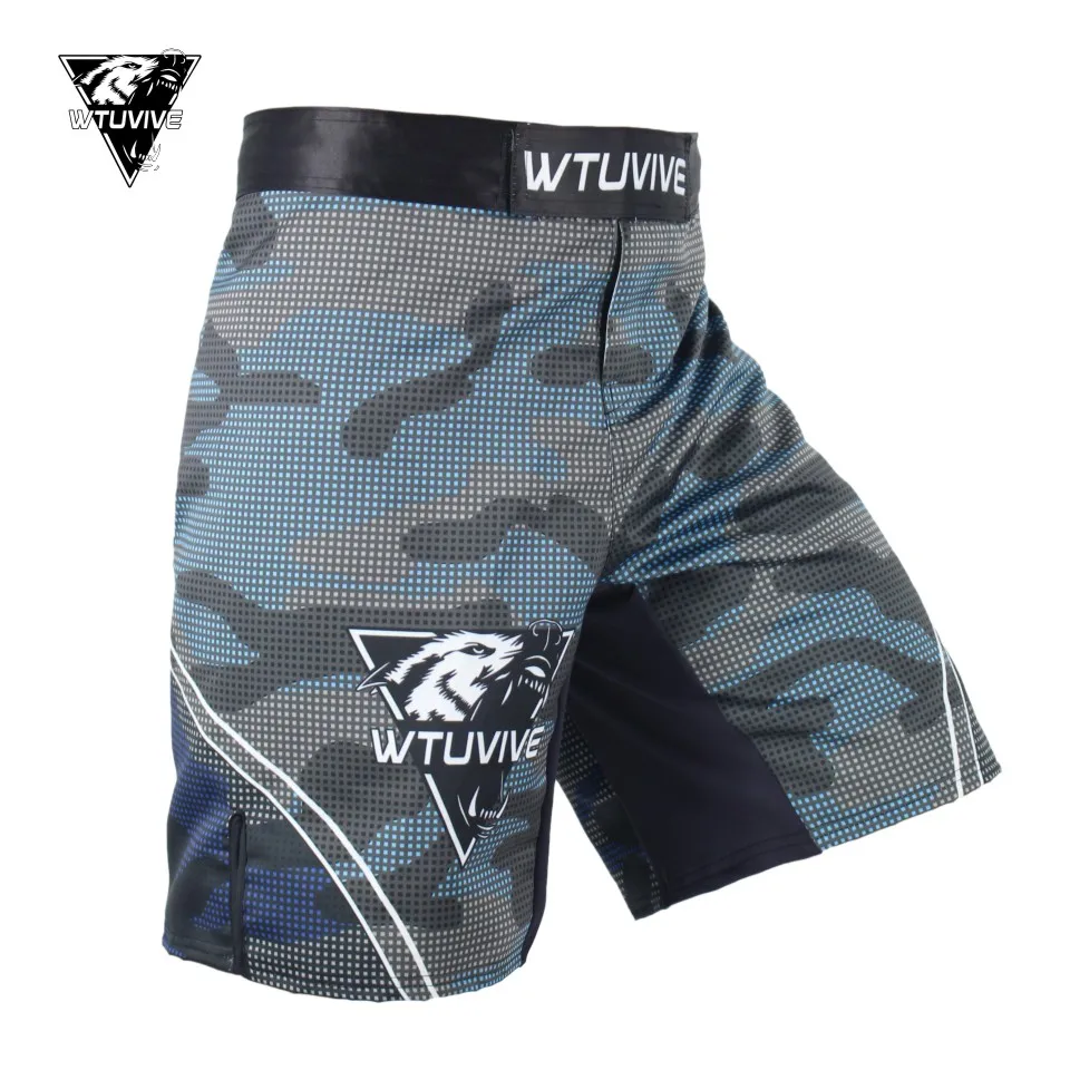 WTUVIVE MMA мужские шорты для воина бокса фитнеса дыхания тигра муай тайского дешевые