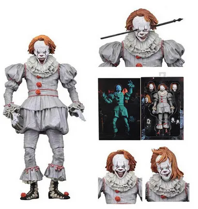 in box V NECA Leatherface 13th 3D Джейсон бензопила конечная Джон Карпентер Майкл Майерс Фредди Крюгер Джокер фигурка модель игрушки - Цвет: in box V