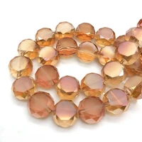 wholesale 50pcs 812mm multi faceted oval austria crystal beads handmade diy jewelry for bracelets 10