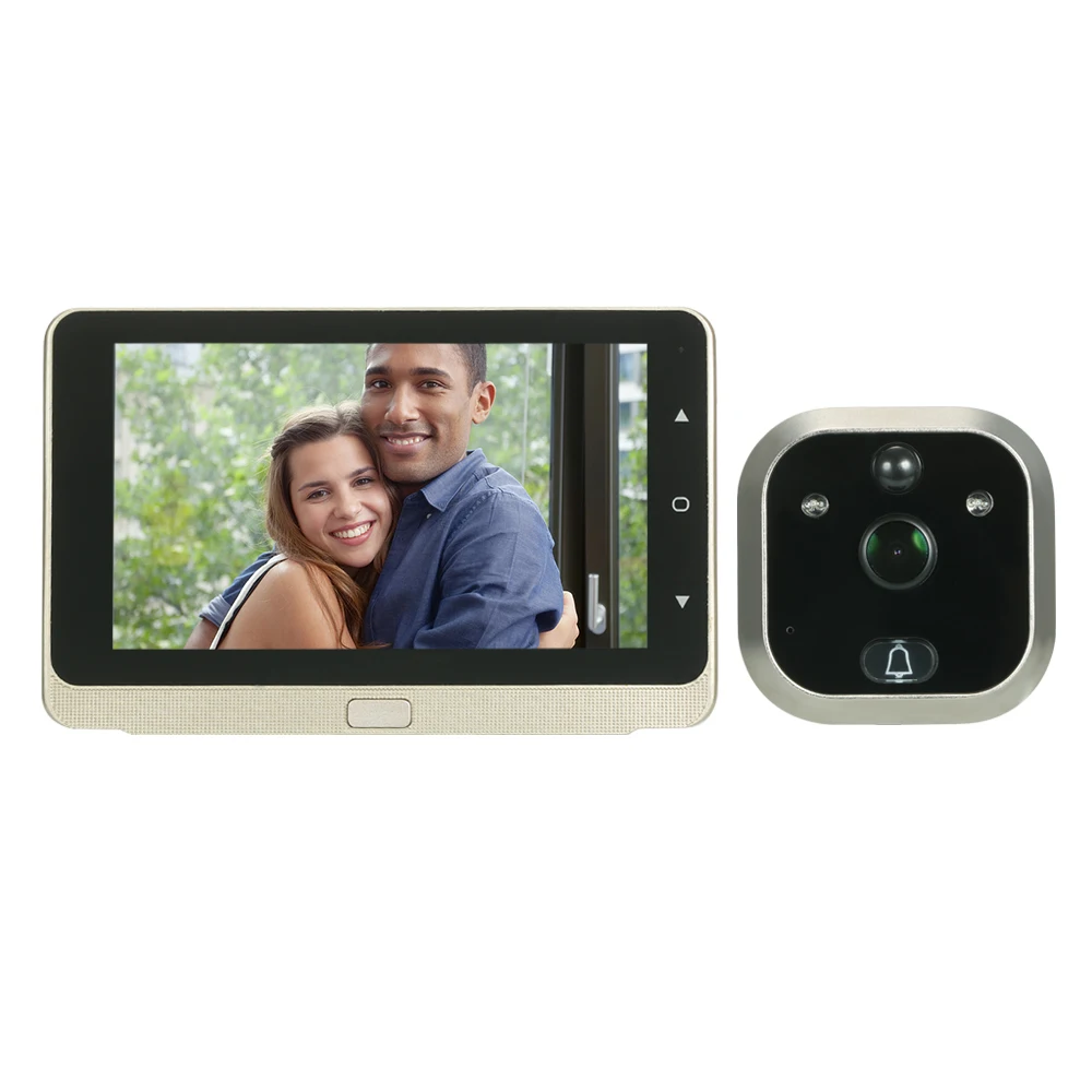 Беспроводной цифровой дверной глазок 5 &quotTFT мониторы OLED звонок 1.0MP ИК камера PIR
