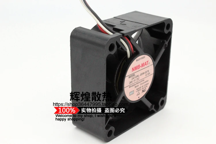 Новый NMB-MAT Minebea 2410RL-05W-B79 6 см 6025 двойной шариковый подшипник 24V 0.13A преобразователь