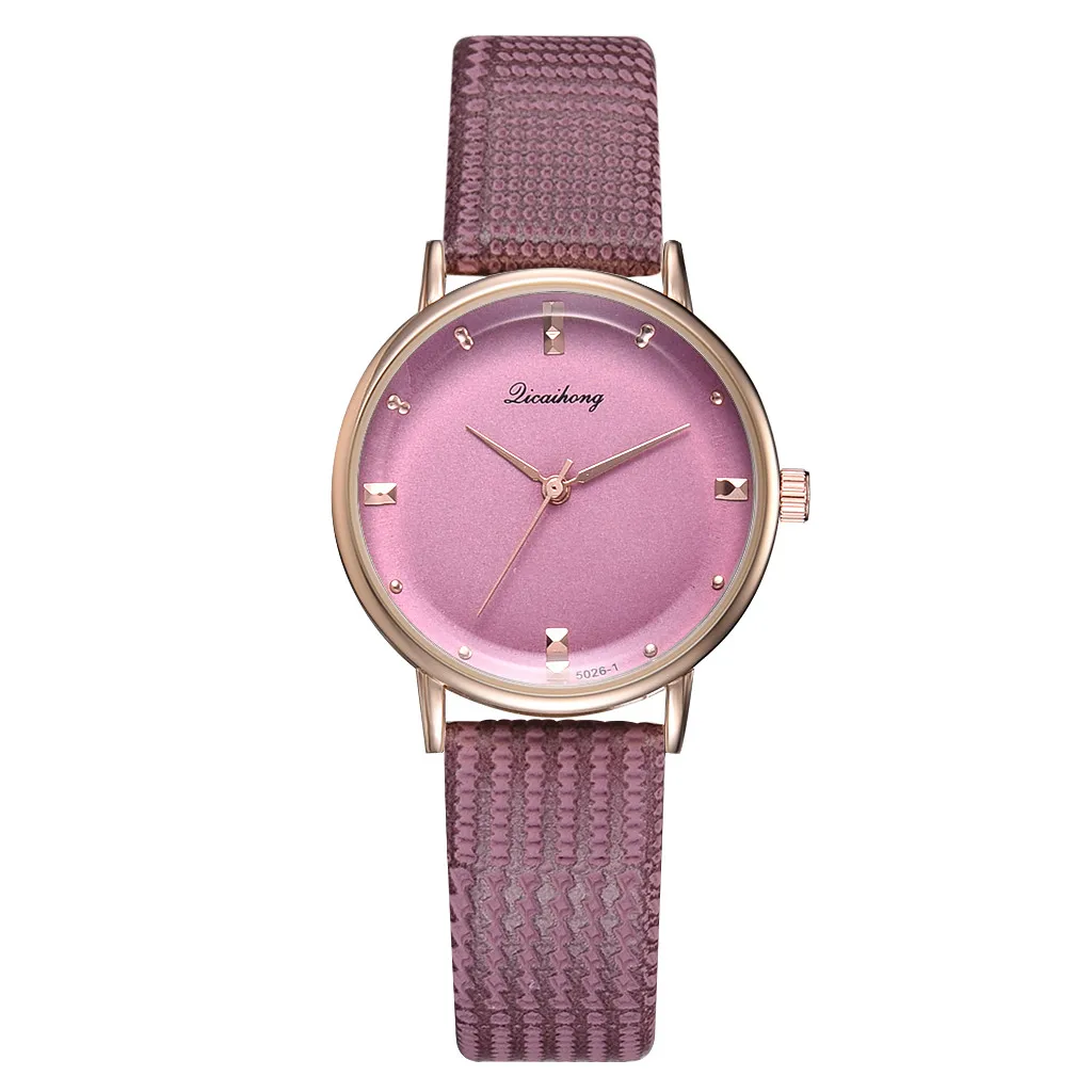F Лучшие продажи Montre Femme женские часы GENEVA часы кожаные кварцевые женские часы Bayan Kol Saati женские наручные часы - Цвет: F