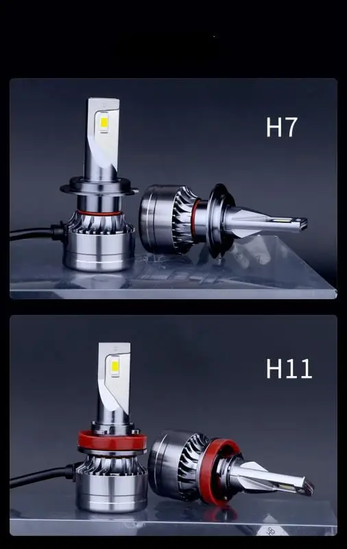 K2 Автомобильные светодиодные фары 9004 9005 9006 9007 h1 h3 h4 h11(Подол короче спереди и длиннее сзади), светодиодная фара