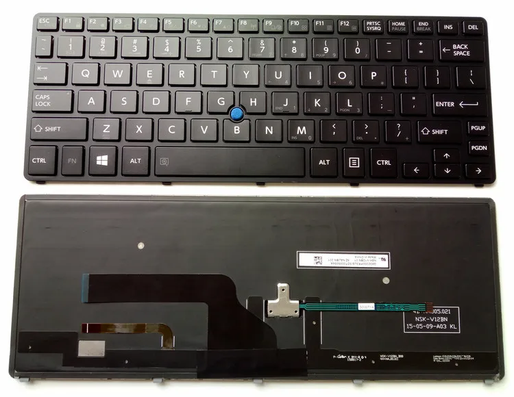 Новинка для toshiba Portege Z20T-B series Z20T-B2110 Z20T-B2112 Женский ноутбук с черной клавиатурой