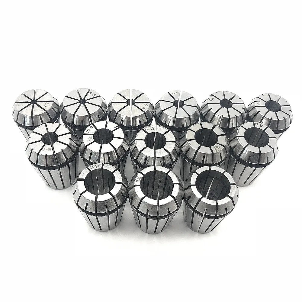 Высококачественные эластичные цанговый ER25 3 мм 4 мм, 6 мм, 8 мм 10 мм 12 мм 14 mmCNC машины гравировальный станок вала двигателя стержень зажим цанговый
