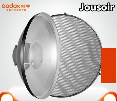 Косметическое блюдо Godox 70 см с сотовой сеткой и диффузором внутренняя