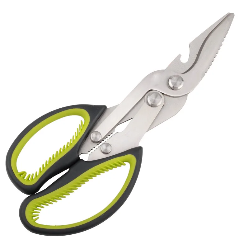 Стальные кухонные ножницы мощные овощные куриные кости для резки мяса резак ножи