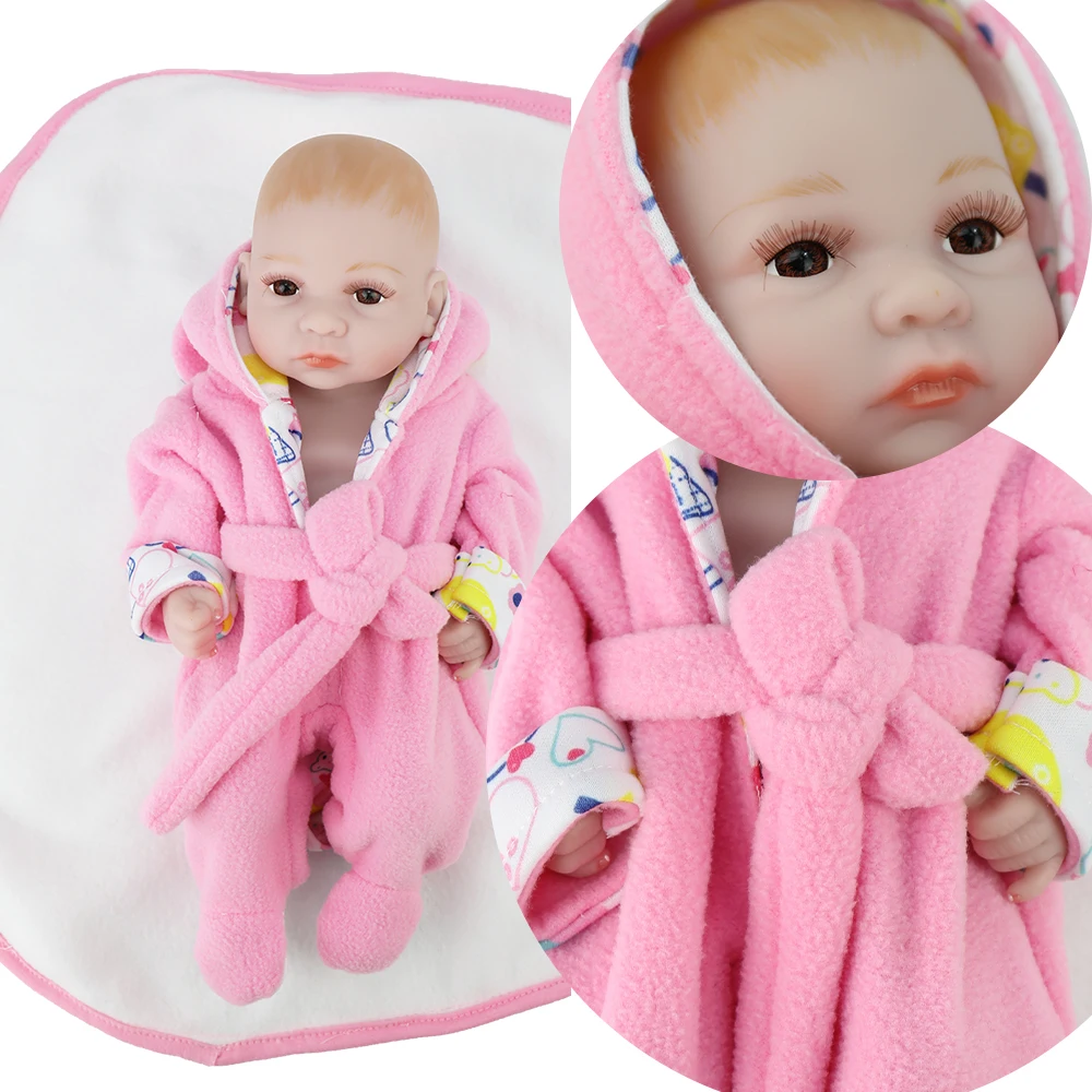 2019 reborn baby bebek кукла ребенок 12 дюймов 25 см куклы девочка пупи Детская силиконовая