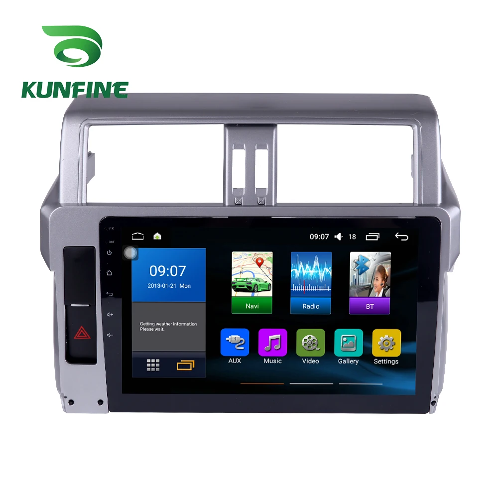 Автомобильная стереосистема для Toyota Land Cruiser Prado 10 13 14 17Octa Core Android 0 автомобильный DVD