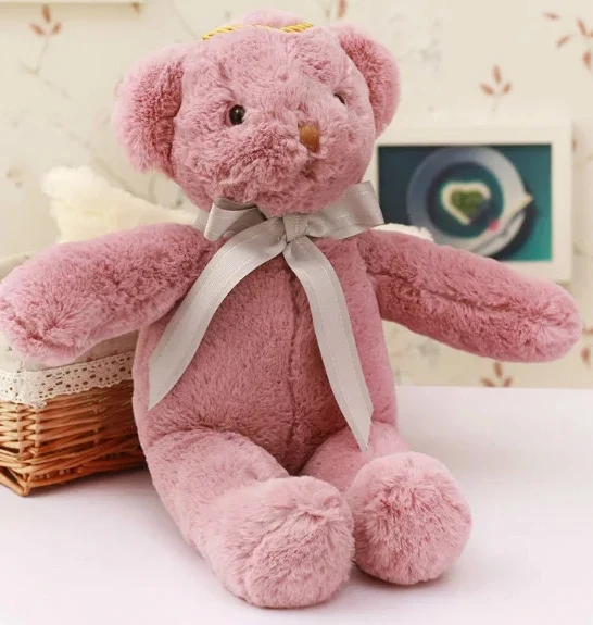 51 см-99 см Nooer 40 см Kawaii Angel Bear с крылышками плюшевая игрушка мягкая набивная плюшевая игрушка медведь Детские куклы для малышей подарок 6 цветов - Высота: 51 см-99 см