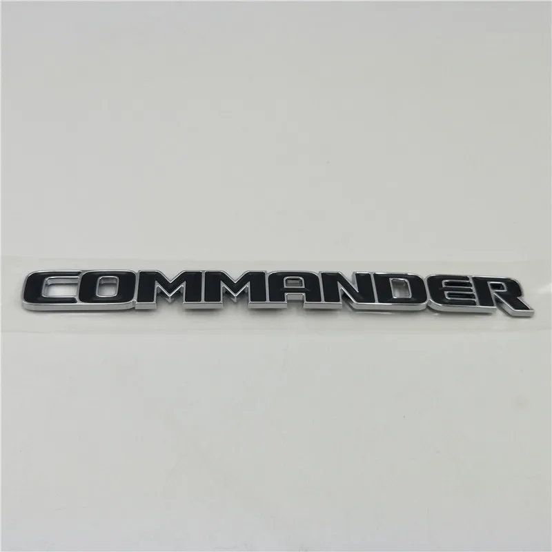 Для Jeep Commander 4x4 Задняя Крышка багажника эмблема хвостовая часть логотип знак табличка 240*20 мм