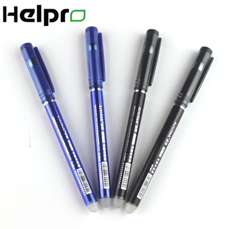 Helpro 3 шт синие чернила стираемая ручка Канцелярия для учеников письменная