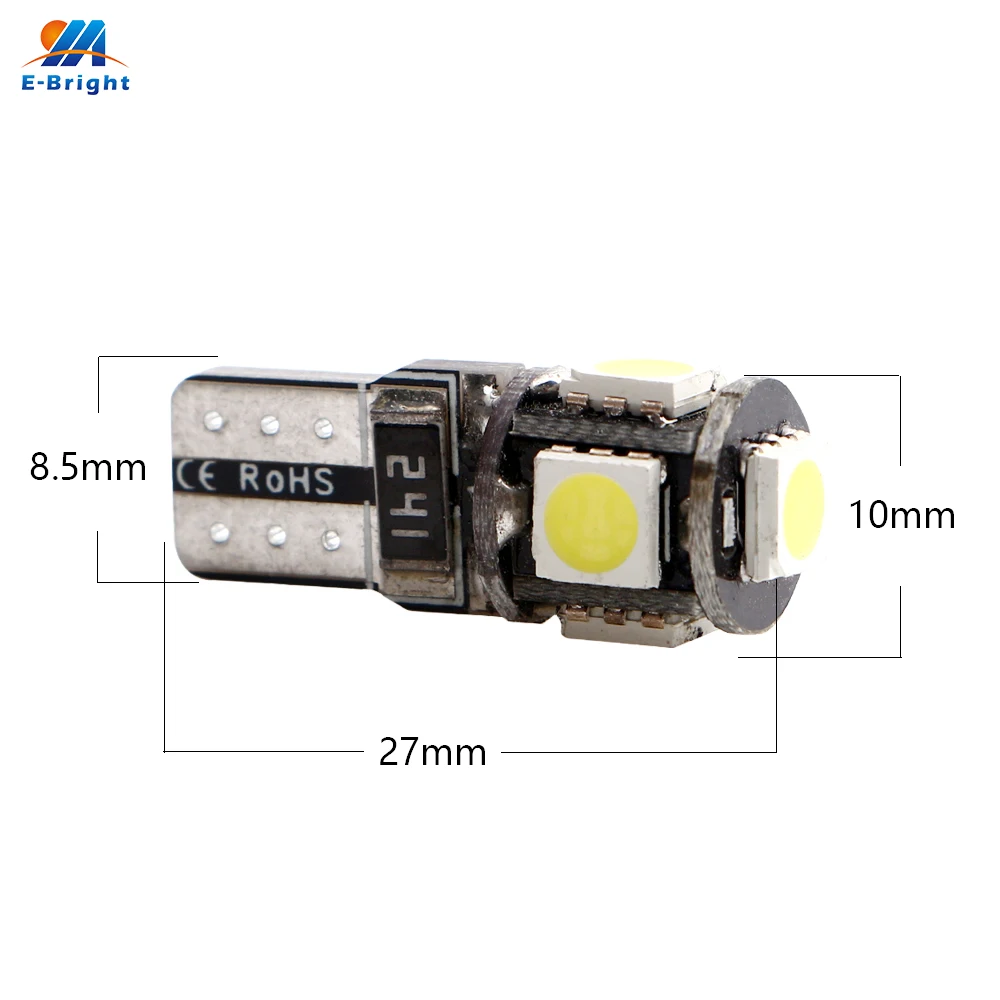 Автомобильные лампы YM E-Bright 2X T10 Canbus W5W без ошибок СВЕТОДИОДНЫЙ парковочный