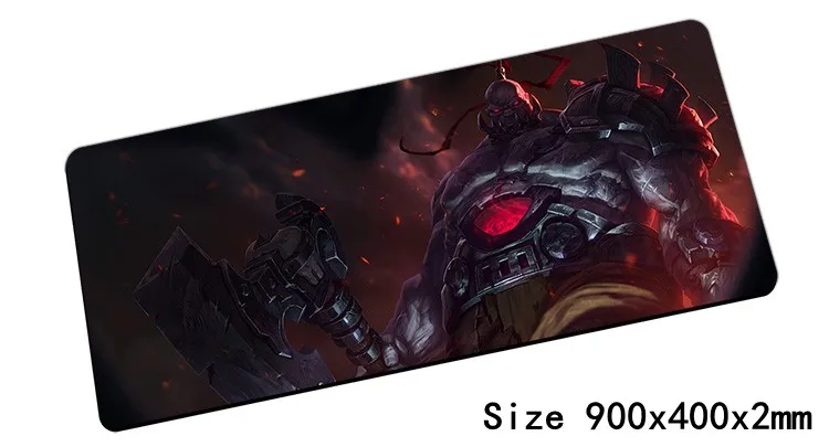 Коврик для мыши Sion 900x400 мм коврик lol notbook компьютерный Undead Juggernaut игровая padmouse