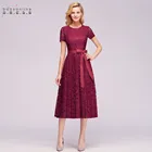 Женское кружевное короткое вечернее платье, короткое вечернее платье с коротким рукавом, короткое вечернее платье, 26 Вт