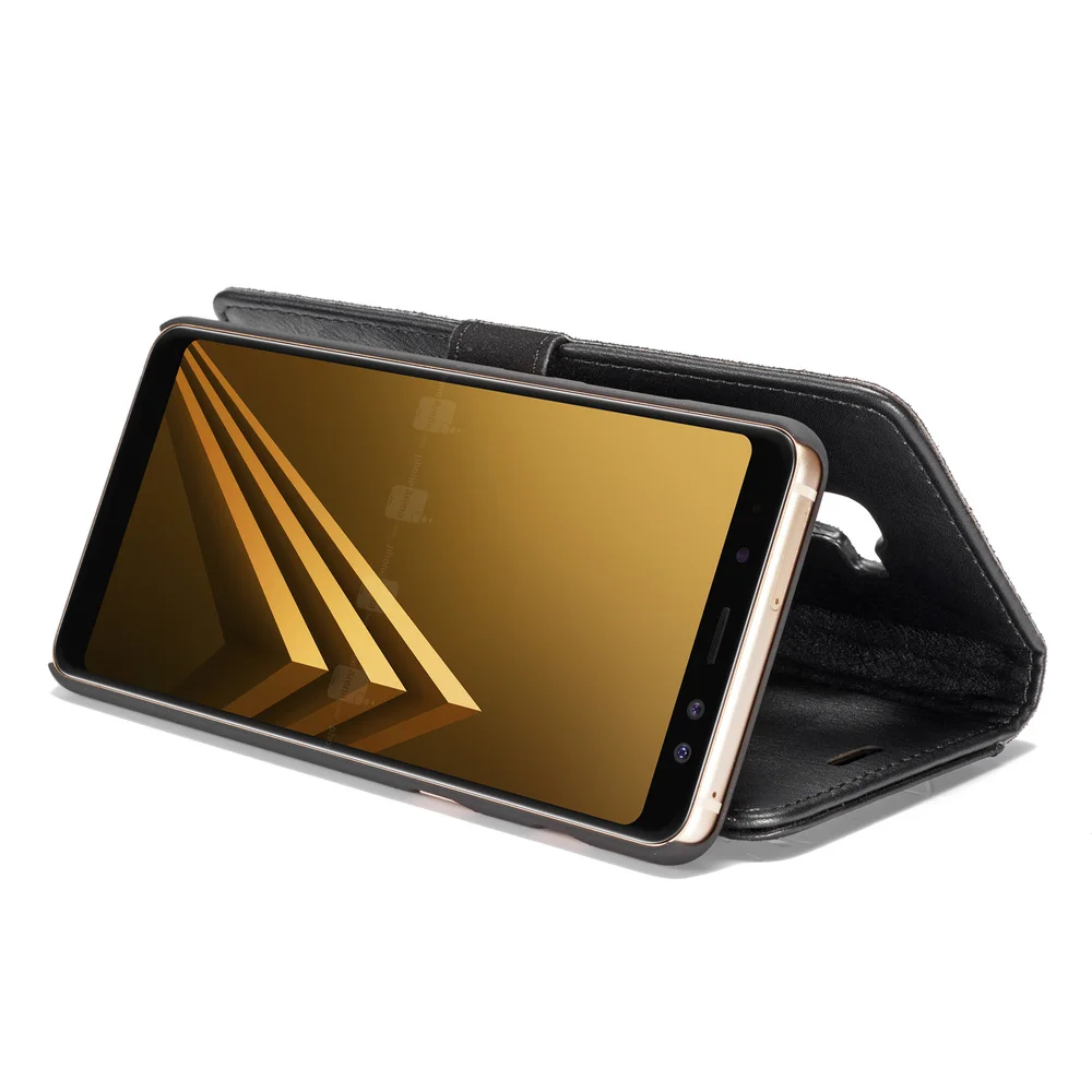 Для Samsung Galaxy J6 2018 съемный флип-чехол J600 SM-J600F/DS SM-J600FN/DS Роскошный кожаный