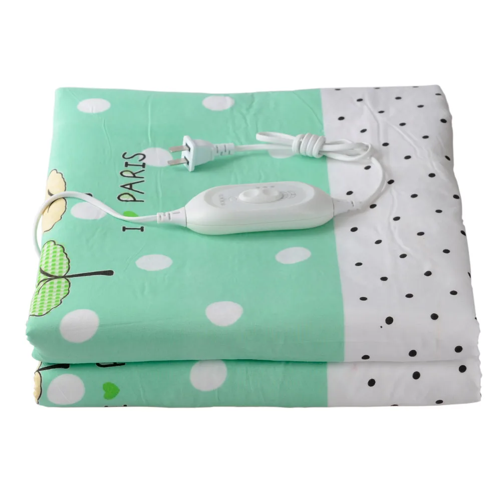 Высококачественное плюшевое одеяло с подогревом безопасное электрическое