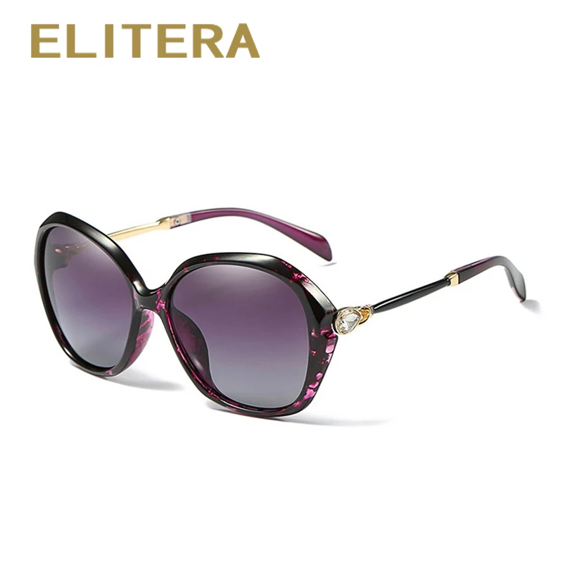 Женские ультралегкие солнцезащитные очки ELITERA брендовые дизайнерские с