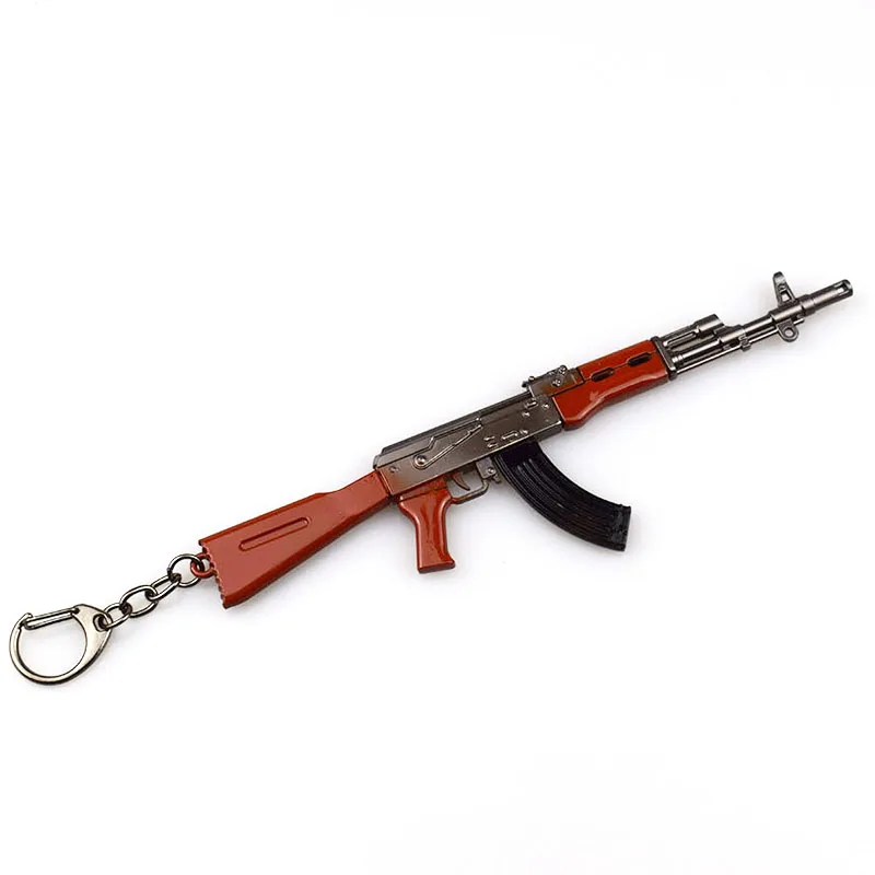Мода игры PUBG Playerunknown's боя Костюмы для косплея реквизит Сплава 17 см AKM