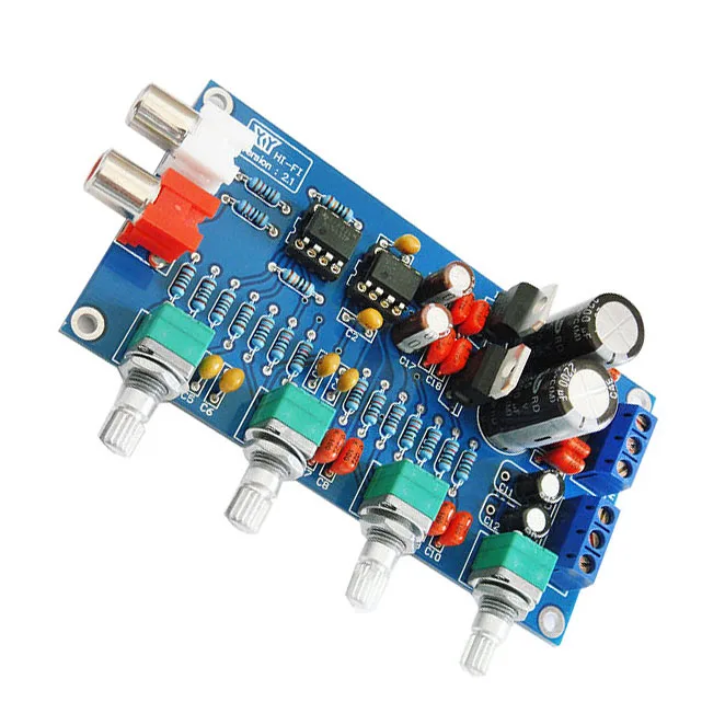 SCLS NE5532 OP AMP HIFI усилитель громкости Tone EQ плата управления DIY наборы|Усилители