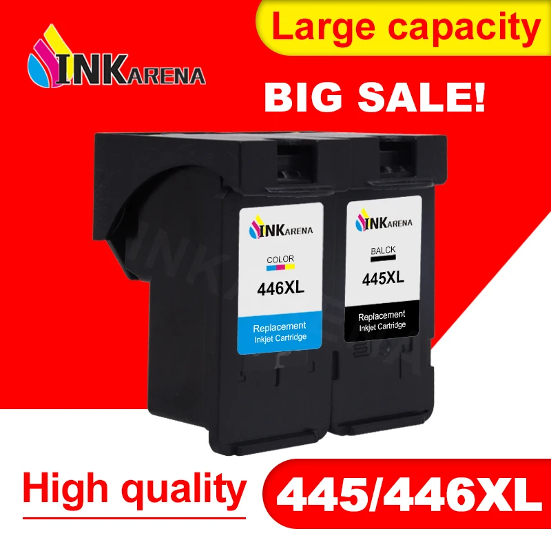 Чернильный картридж INKARENA чернильный для Canon PG445 CL446 XL Заполняемые картриджи MG2440