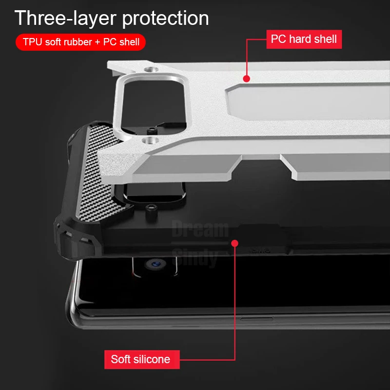 

Luxury Silicone Soft Edge Case On The For Samsung Galaxy S10e S7 Edge S9 S8 S10 Plus Armor Case Note 8 9 Shockproof Case Cover