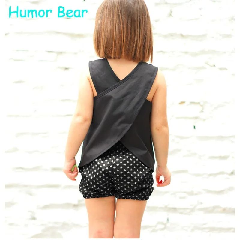 Humor Bear/Новинка года; комплект одежды для маленьких девочек; повседневная одежда; летний комплект для маленьких девочек; комплект одежды для детей с принтом ананаса