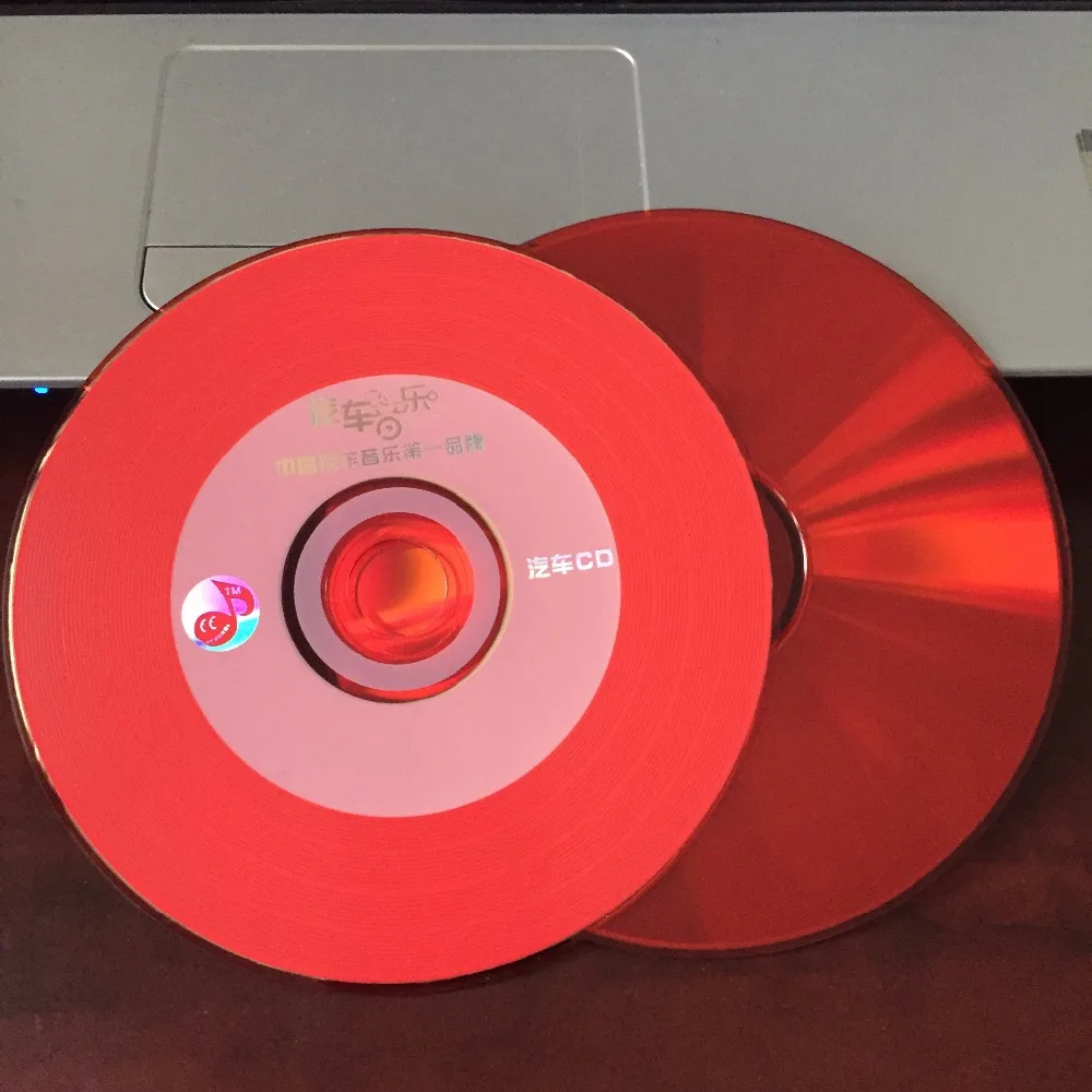 

Wholesale 50 Pcs Yihui Grade A 700 MB 52x Blank Printed Red Car CD-R Disc