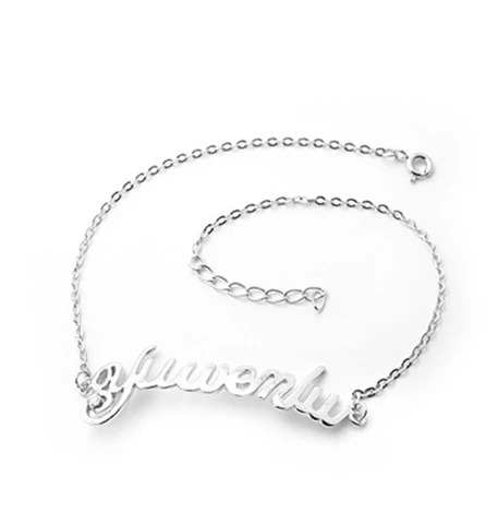 Именной браслет на заказ именной тонкая цепочка|custom bracelet|custom name braceletbracelet |