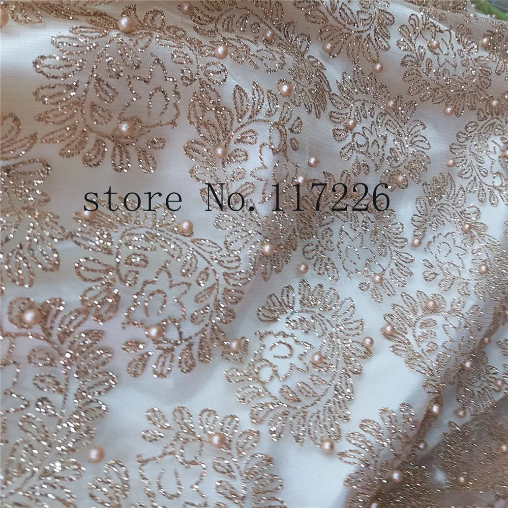 Лидер продаж Высококачественная яркая африканская блестящая гипюровая