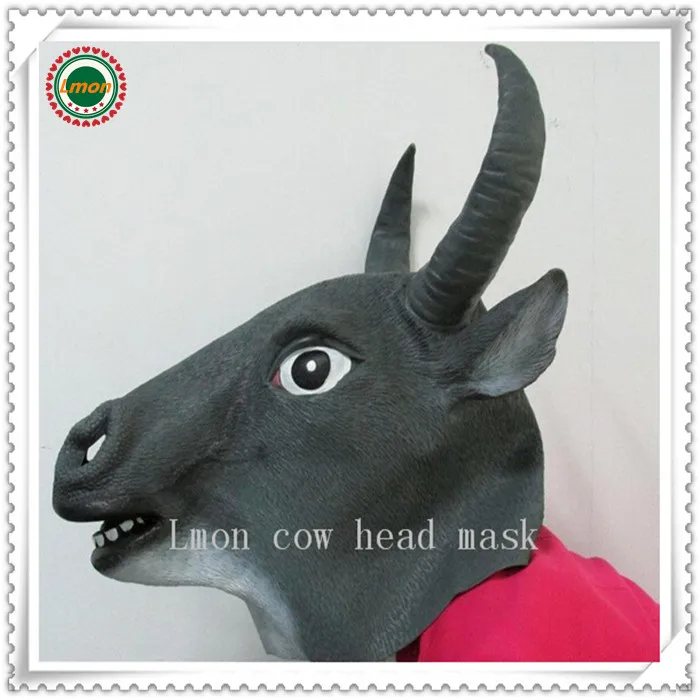 _ Маска на голову для Хэллоуина косплея животных бык/корова/Тау маска животные