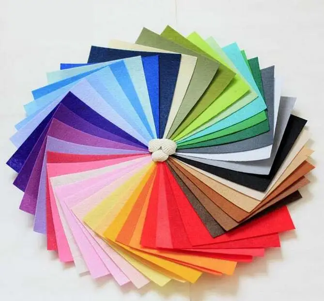 DIY Sewing Non Woven Fabric 42Color Felt Polyester Thick Handmade Apparel Cloth | Дом и сад