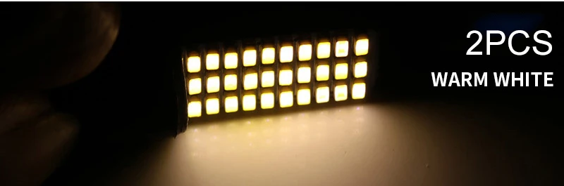 2 PCS Warm White BraveWay T10 192 194 168 W5W светодиодный лампы 33 SMD 3014 автомобильные задние фонари купольная лампа белый DC 12V Canbus без ошибок - Испускаемый цвет: 2 PCS Warm White