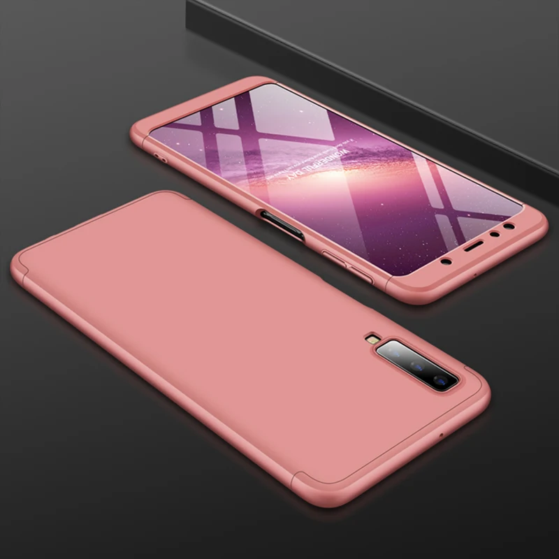 360 Полное покрытие чехол для samsung A50 A70S A80 A20 A30 A10s A40 A60 A90 Примечание J7 Prime S6 S7 край S10e S8 S9 плюс A7 M30s чехол