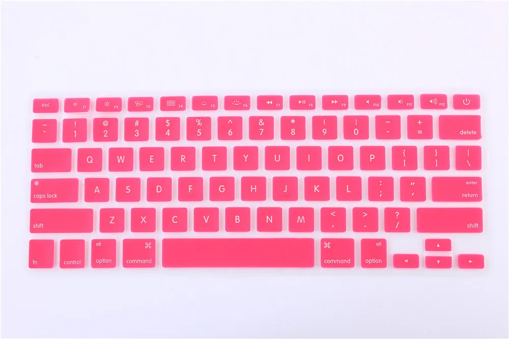10 шт США силиконовая клавиатура для ноутбука защитный чехол Apple Macbook Air Retina 13 15 17 Pro